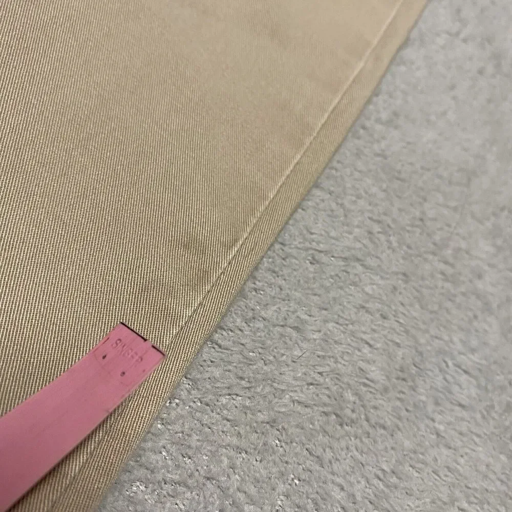 Polo Ralph Lauren Chino Pants Mens 34x33 Khaki Straight Fit‎ Stretch Preppy